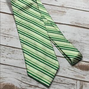 The tie Bar Green Silk Tie